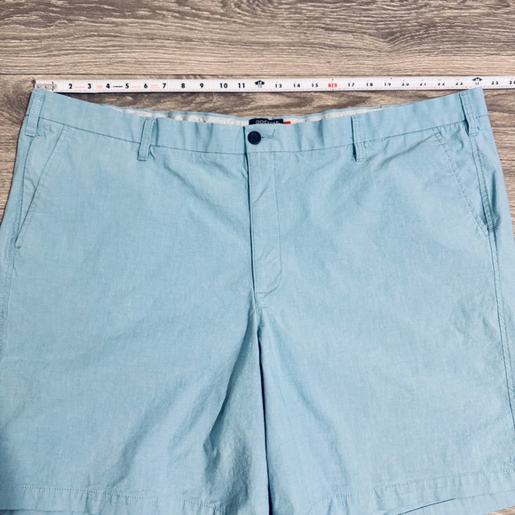 Dockers Mens Shorts Light Blue Supreme Flex Cotton Blend Casual W50 - Picture 3 of 12